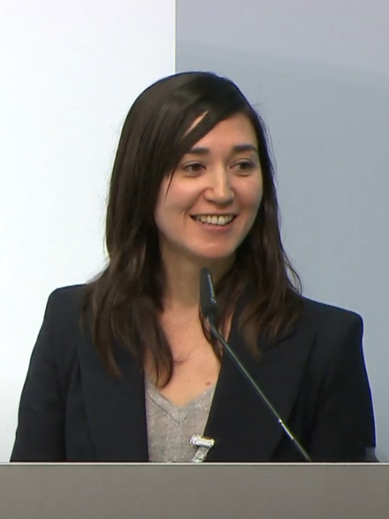 Emi Nakamura, presenting, European Central Bank (September 2017).png