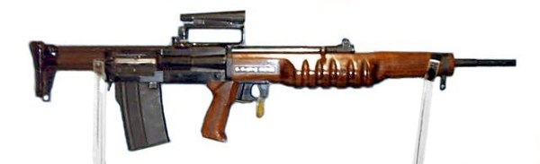 EM-2, an experimental British assault rifle from the 1950s.