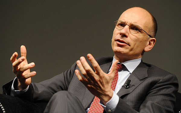 Enrico Letta in 2013