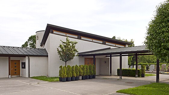 Aufbahrungshalle am Esslinger Friedhof