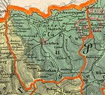 Ethnographische Karte der Oesterreichischen Monarchie von Carl Freiherr von Czoernig 1855 Blatt B-Ost Schlesien.jpg