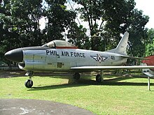 F-86D of the Philippine Air Force. F86D.JPG