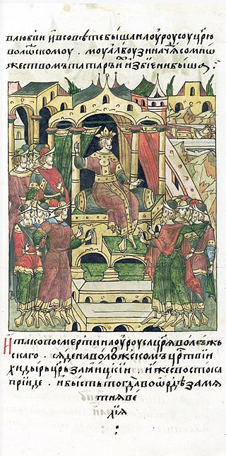 <span class="mw-page-title-main">Khiḍr Khan</span> Khan of the Golden Horde from 1360 to 1361