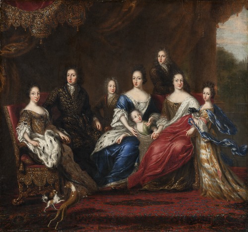 Ulrika Eleonora's family in the 1690s