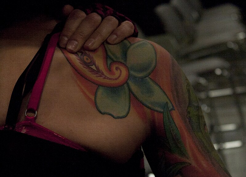 File:Felicity Feline's tattoo at Exxxotica New Jersey 2016 (31377774352).jpg