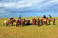 * Nomination Naadam festival on the steppe, on the outskirts of Ulan Bator. Mongolia. Riders on mongolian horses. --Halavar 09:28, 11 May 2014 (UTC) * Decline Not sharp. --Mattbuck 20:12, 19 May 2014 (UTC)