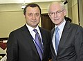 Vladímir Filat y Herman Van Rompuy