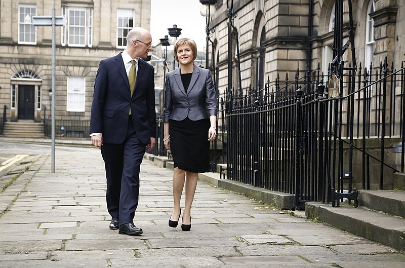 File:First Minister Nicola Sturgeon and Deputy First Minister John Swinney.jpg