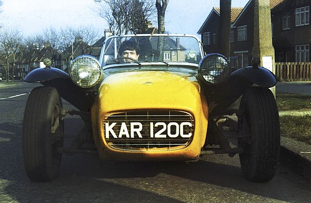 The Lotus Seven Series II from the opening sequence