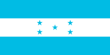 Flag of Honduras (darker variant).svg