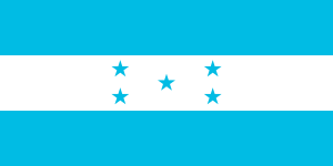 Flag of Honduras used by the UNAH.svg
