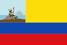 The Venezuelan flag of 1811 Flag of Venezuela (1811).svg
