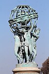 Brunnen Die vier Weltteile, Paris