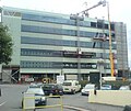 Det nye forsknings og parkeringshuset under bygging (2007)