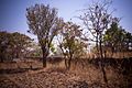 View of the wall at Fort Mangochi from the Indian hospital side