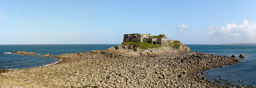 Fort de l'Îlette at Le Conquet, Britanny (France)