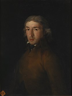Leandro Fernández de Moratín, portretita en 1799 de Goya