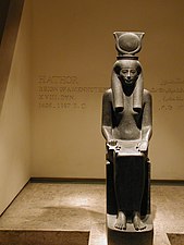 Statue de la déesse Hathor