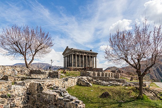 Temple of Garni. Garni, Kotayk Province, Armenia.