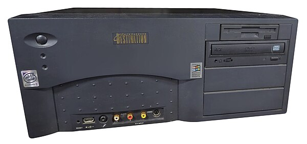 The Gateway 2000 Destination, home theater PC first released in 1996