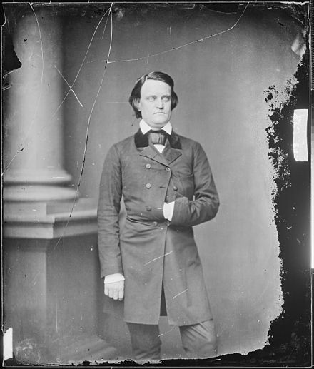 John C. Breckinridge, photograph by Mathew Brady
