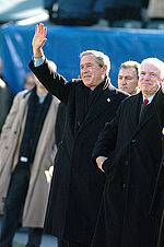 President George W. Bush with Senator McCain, December 4, 2004