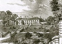 Glossop Hall in the 1800s. It was first called Royle Hall. Glossophall.jpg