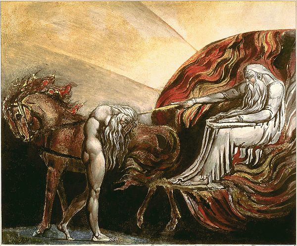 God Judging Adam, William Blake, 1795