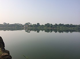 Godavari river, Trikut, Nanded.jpg