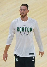 Gordon Daniel Hayward is an American professional basketball player for the Boston Celtics of the National Basketball Association (NBA). He played two seasons of college basketball for Butler University, and was selected as the ninth overall pick by the Utah Jazz in the 2010 NBA draft. He played seven seasons in Utah before signing with Boston in 2017. In college, Hayward led Butler to the championship game of the 2010 NCAA Tournament. In 2017, Hayward was selected an NBA All-Star for the first time.