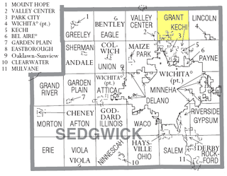 <span class="mw-page-title-main">Grant Township, Sedgwick County, Kansas</span> Township in Kansas, United States