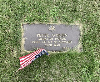 <span class="mw-page-title-main">Peter O'Brien (Medal of Honor)</span>