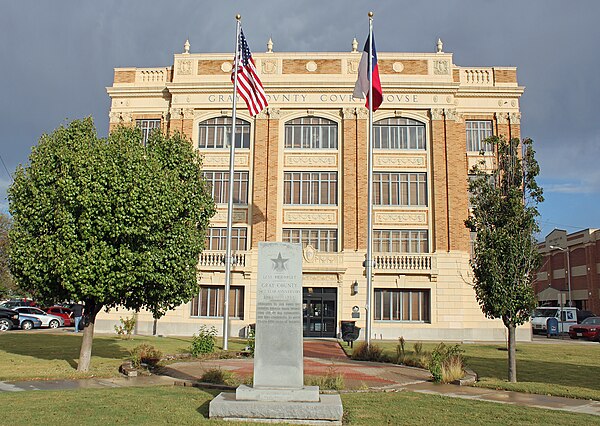 The Gray County Courthouse