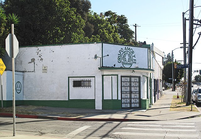 Building for Spanish-speaking AA group in Westlake neighborhood, Los Angeles