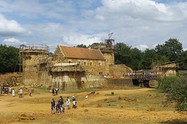 Burgbauprojekt Guédelon