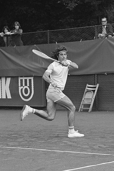 Guillermo Vilas at the 1974 Dutch Open
