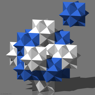 <span class="mw-page-title-main">Stellated rhombic dodecahedral honeycomb</span>