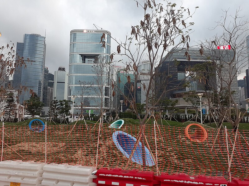 File:HK Wan Chai Waterfront Promenade evening April 2021 SS2 32.jpg