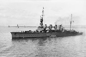 La nave gemella HMS Birmingham