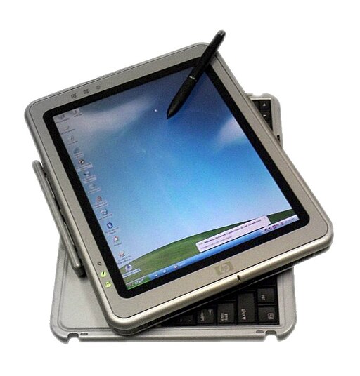 HP Tablet PC running Windows XP (Tablet PC edition) (2006)