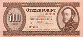 5000 forints front