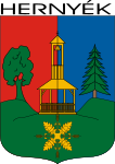 Hernyék címere