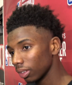 Diallo at the 2018 NBA Summer League Hamidou Diallo - 2018 NBA Summer League.png