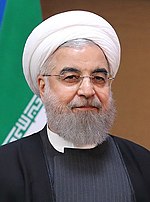 Gambar mini seharga Hassan Rouhani