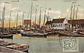 De haven van Marken rond 1910