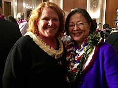 Heidi Heitkamp and Mazie Hirono