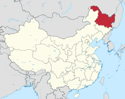 Heilongjiang - Localizzazione