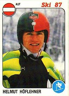 <span class="mw-page-title-main">Helmut Höflehner</span> Austrian alpine skier
