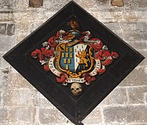 Henry Blundell - coat of arms hatchment