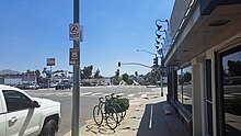El Cajon Boulevard and U.S. Route 80 in California